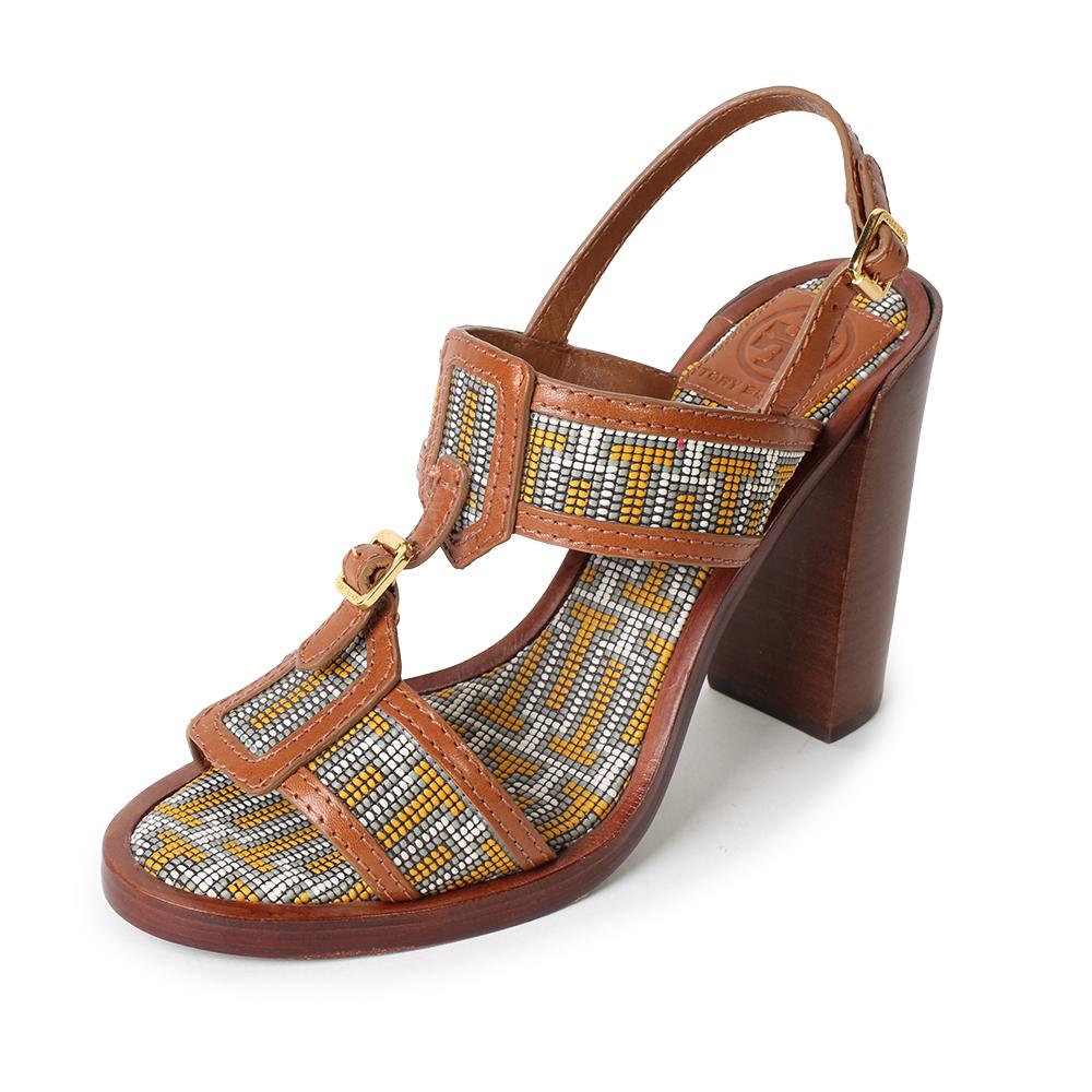 Tory Burch Size 8.5 Buckle Detail Sandals