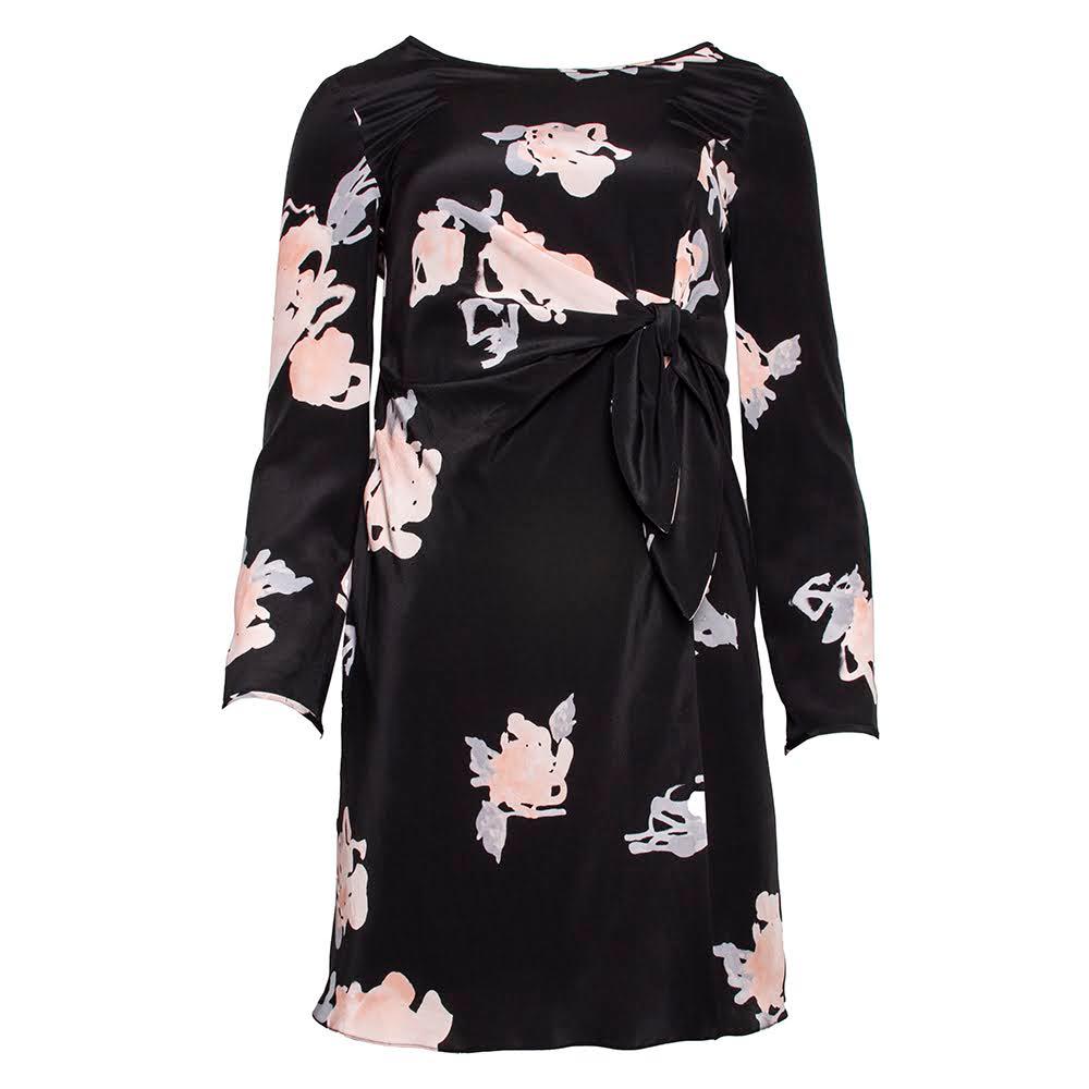  Emporio Armani Size Small Black Floral Dress