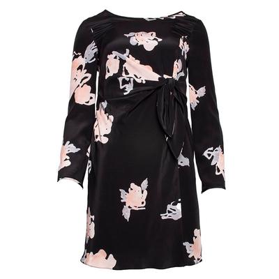 Emporio Armani Size Small Black Floral Dress