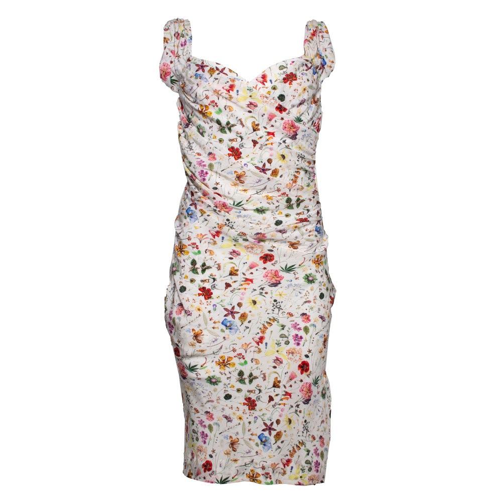  Vivienne Westwood Size 42 White Floral Dress