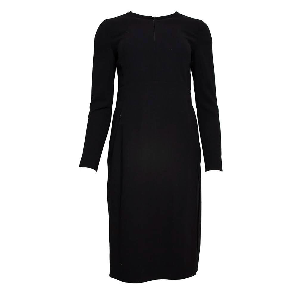  Akris Size 6 Black Dress