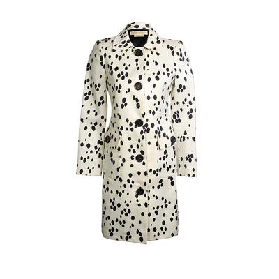 Michael Kors Size 2 Dalmatian Print Coat 