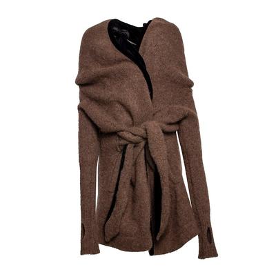 Nicholas K Size Medium Brown Sils Sweater