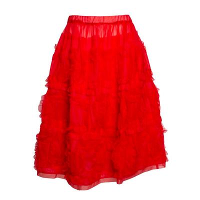  Comme Des Garcons Size Medium Red Skirt