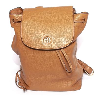 Tory Burch Brown Leather Brody Backpack