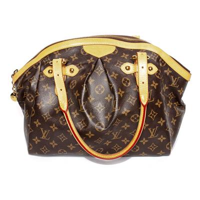 Louis Vuitton Brown Mono Tivoli Handbag