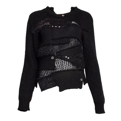 Junya Watanabe x Comme Des Garcons Size Medium Black Sweater