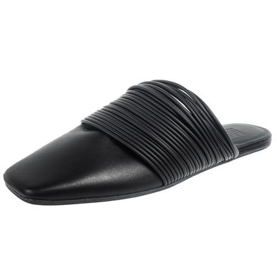 Maison Margiela MM6 Size 38 Black Slip Ons