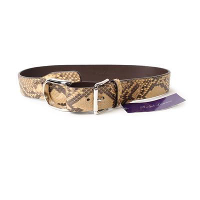 Ralph Lauren Size Medium Python Belt 