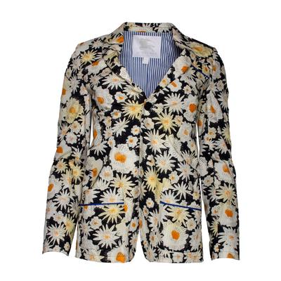 Burberry SIze 14Y Yellow Youth Floral Jacket