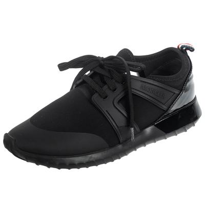 Moncler Size 7 Black Sneakers