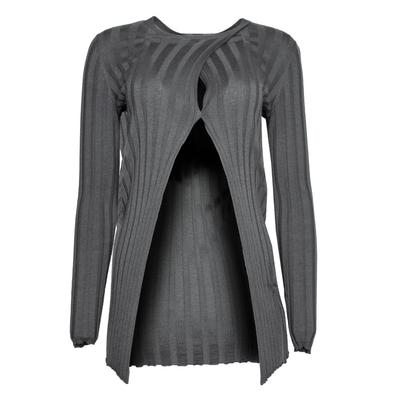Brunello Cucinelli Size Medium Grey Cashmere Sweater
