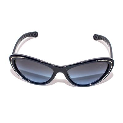 Chanel Blue Cat Eye Sunglasses
