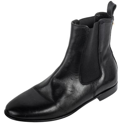 Roberto Cavalli Size 35 Black Leather Boots 