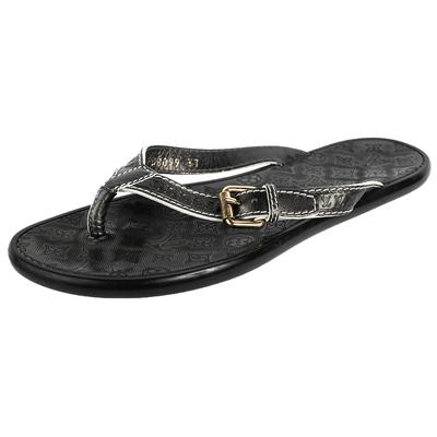 Louis Vuitton Size 37 Black Sandals 