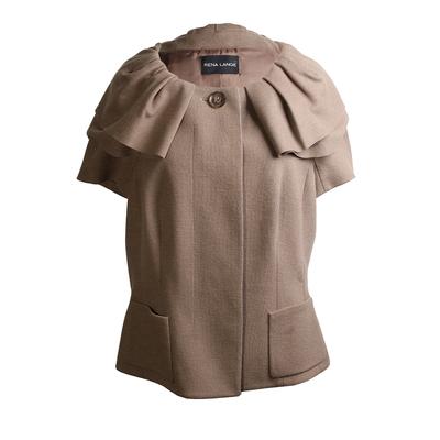 Rena Lange Size 4.5 Short Sleeve Jacket 