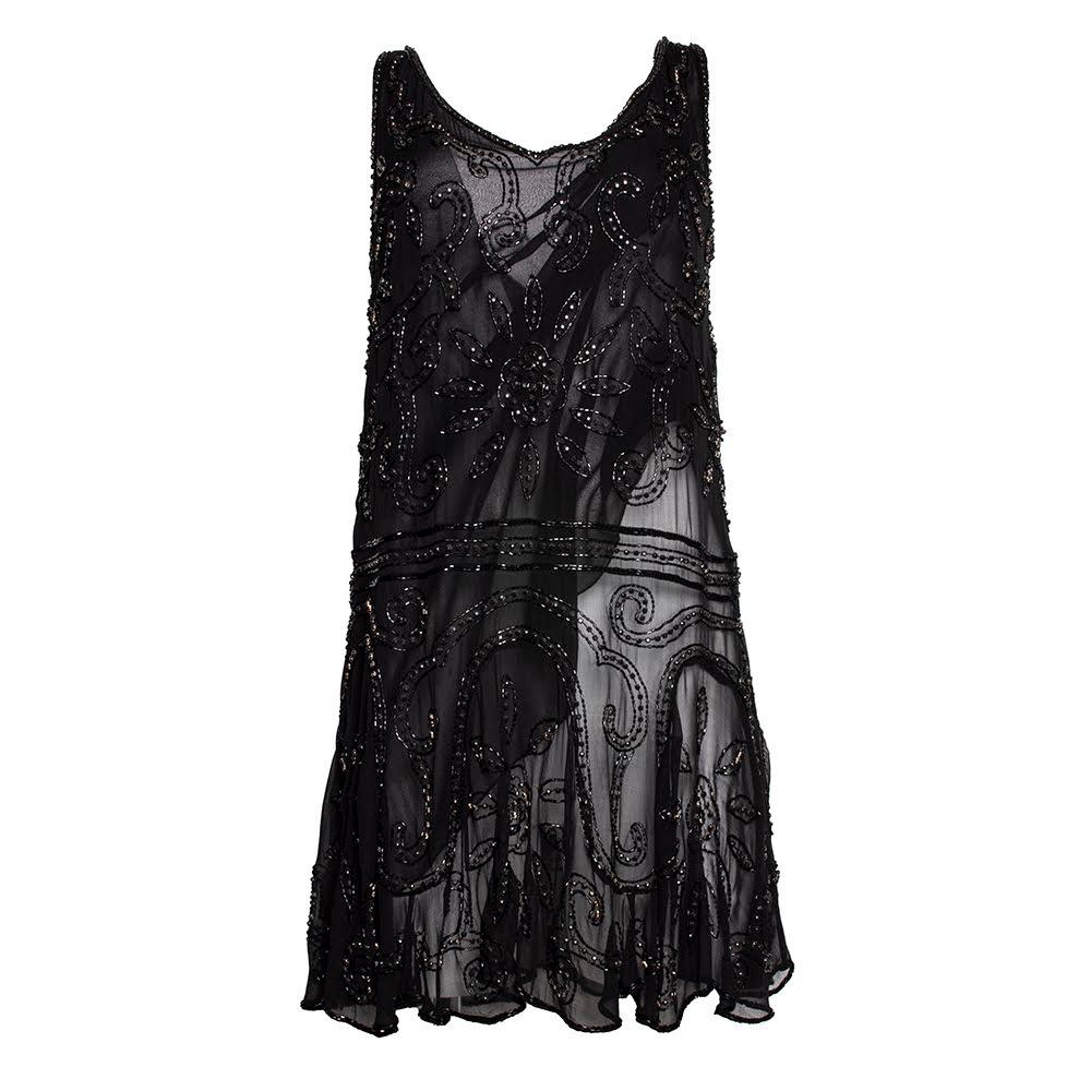  Anna Sui Size Medium Black Dress
