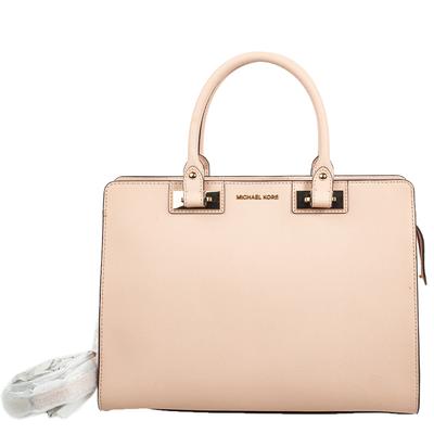 Michael M Kors Pink Leather Handbag 