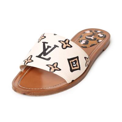 Louis Vuitton Size 37 Wild at Heart Mules