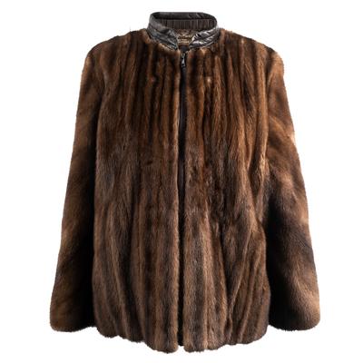 Henig Furs Size Large Mink Short Coat