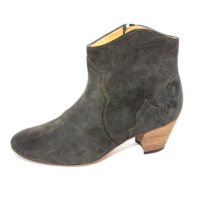 Isabel Marant Size 40 Grey Suede Boots