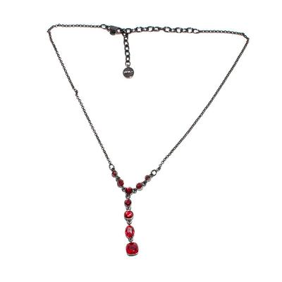 Givenchy Red Crystal Necklace