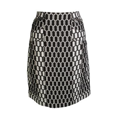 New Diane Von Furstenberg Size XS Laury Honeycomb Skirt