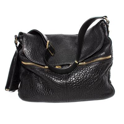 Elizabeth & James Black Leather Handbag