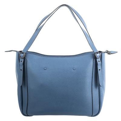 Coach Large Blue Alana Tote Handbag 