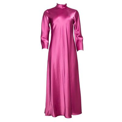 Nanushka Size Large Pink Satin Dress