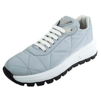 Prada Size 40 Blue Sneakers 