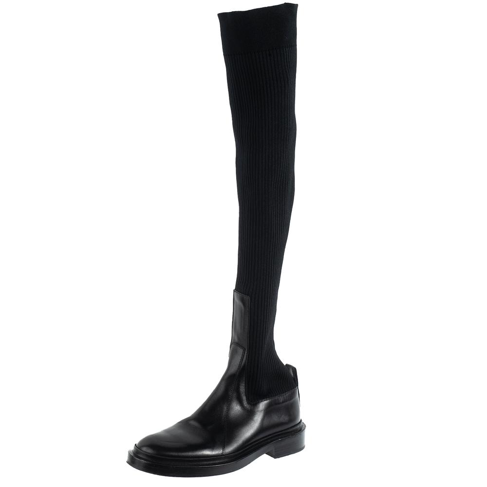  Jil Sander Size 37 Black Boots