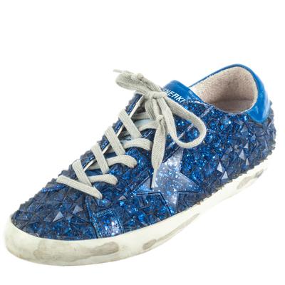 Golden Goose Size 39 Blue Sneakers 
