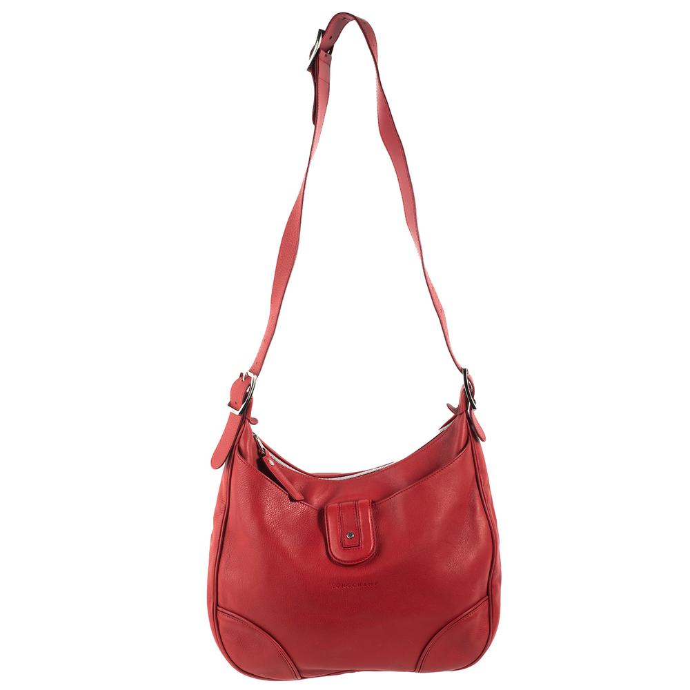  Longchamp Red Handbag