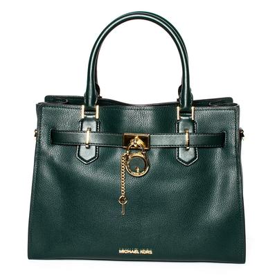 Michael Kors Green Leather Handbag