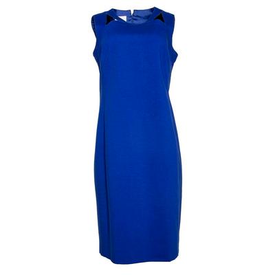 Akris Size 10 Blue Dress