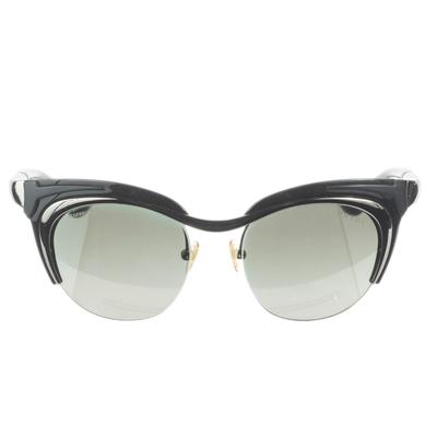 Prada Dixie SPR610 Silver & Black Sunglasses