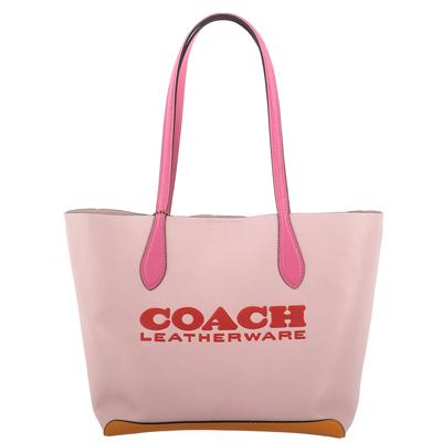 Coach 2022 Pink D2247-CA097 Leather Tote