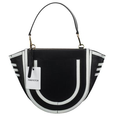 Wandler Black & White Leather Handbag 
