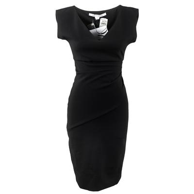 DVF Size 2 Black Short Dress