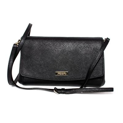 Kate Spade Black Saffiano Leather Crossbody Bag