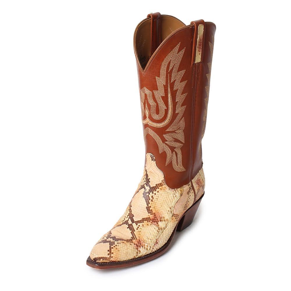  Lucchese Size 7 Classics Snake Skin Boots