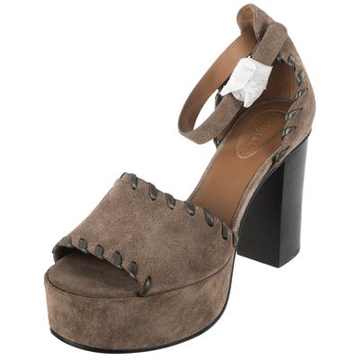 See by Chloe Size 40 Brown Platform Sandals 