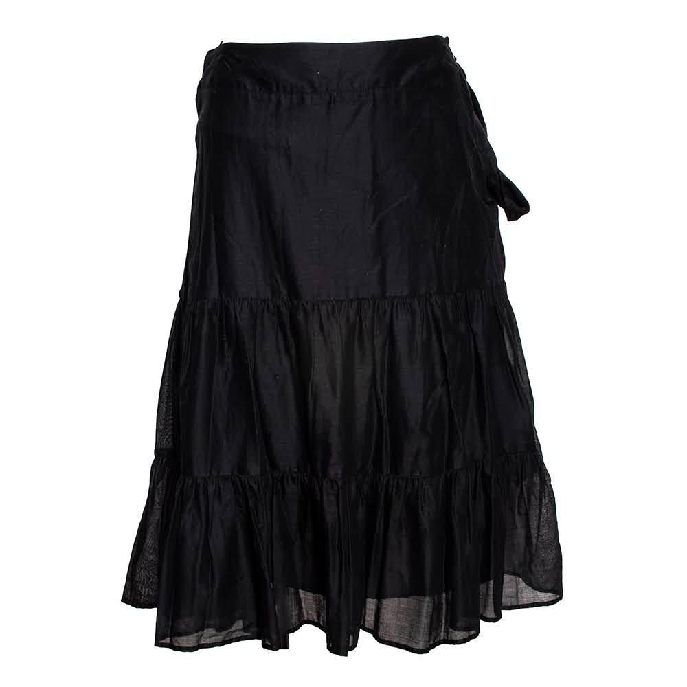  Burberry Size 4 Black Skirt