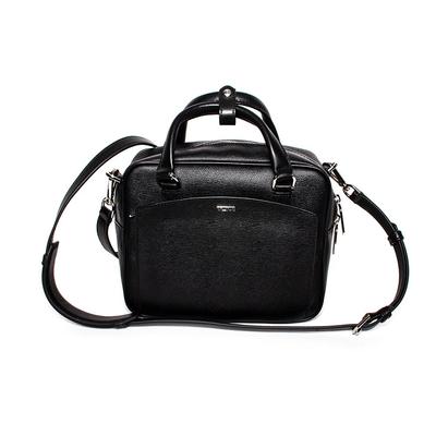 Tumi Black Leather Crossbody Bag
