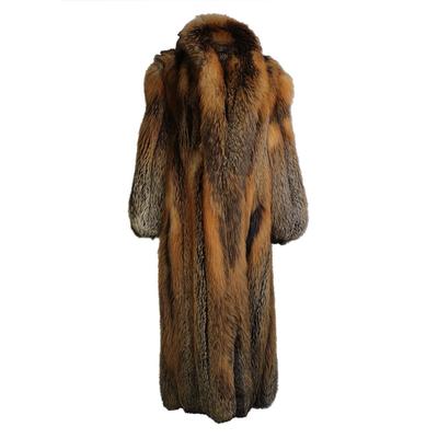 Flan Size Medium Red Tail Fox Fur Coat
