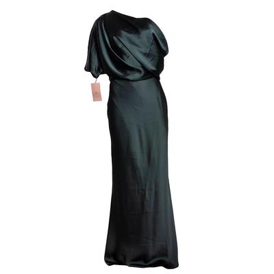 Amsale Size 10 Green Dress
