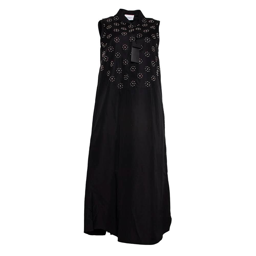  Akris Size 4 Black Maxi Dress