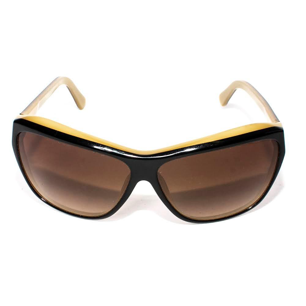  Chanel Black & Tan Sunglasses