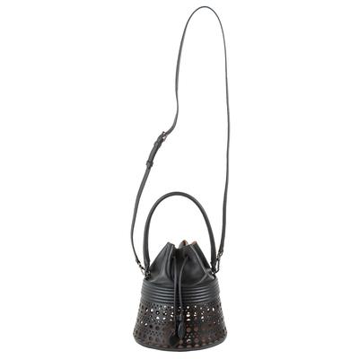 Alaia Corset Laser Cut Leather Handbag